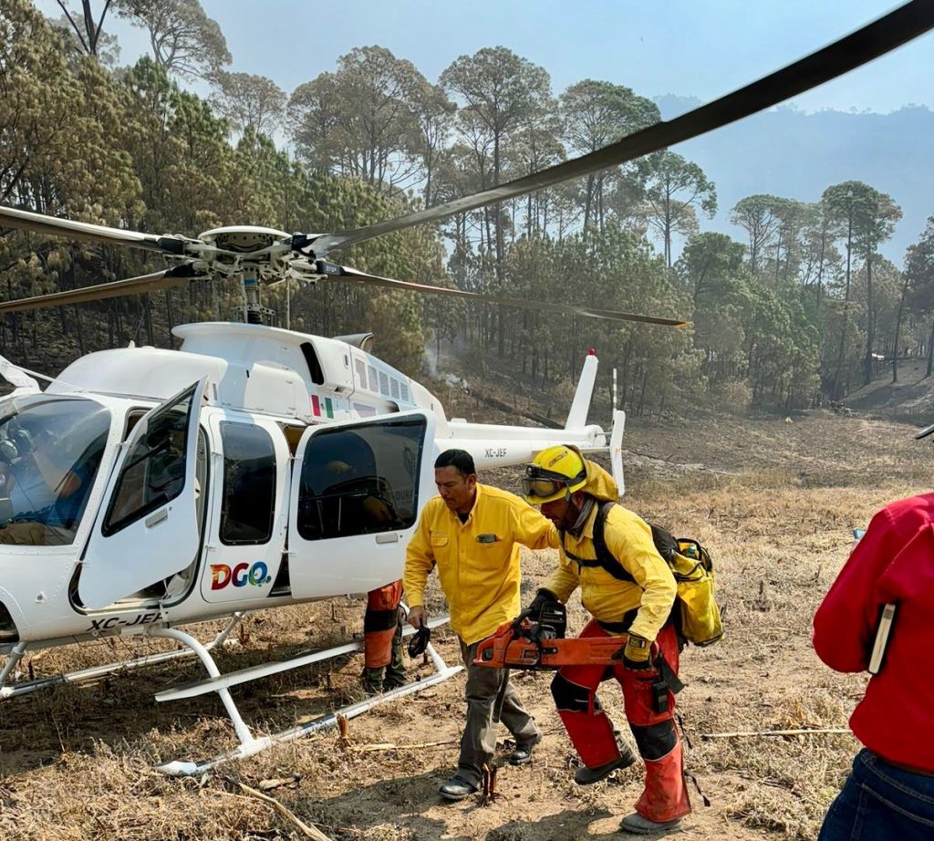 Agradece alcalde de San Dimas pronta reacción de Gobierno del Estado y Federación para sofocar rápidamente incendios; controlados al 80%1