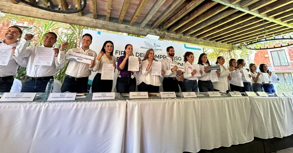 Candidatas y candidatos de Fuerza y Corazón Comprometidos con la Inclusión del Cáncer en la Agenda 20241