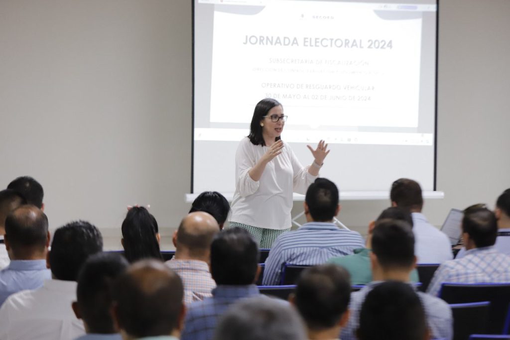 Se prepara Gobierno del Estado para el resguardo de vehículos oficiales en la jornada electoral (1)