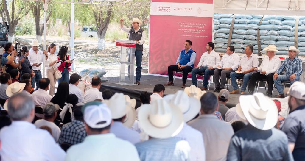 Gobierno de Esteban y Federación arrancan programas para el Bienestar del Campo Duranguense 3