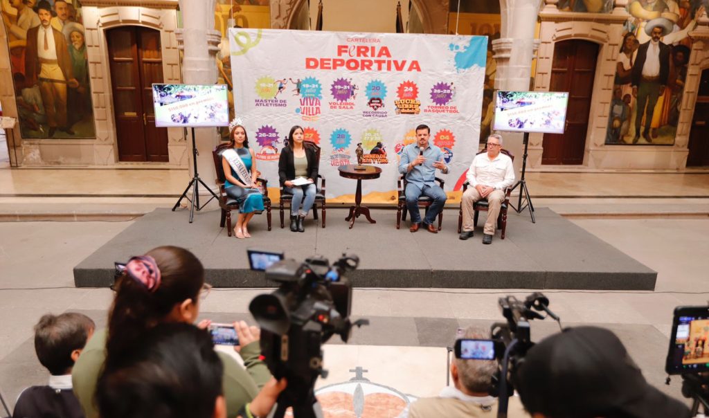 Presenta Gobierno de Esteban programa deportivo para disfrutar en la FENADU 20242