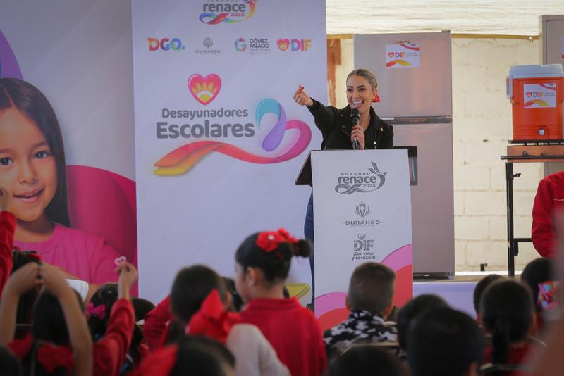 5-Marisol y Esteban cumplen a la niñez duranguense de región Laguna con más comedores escolares6
