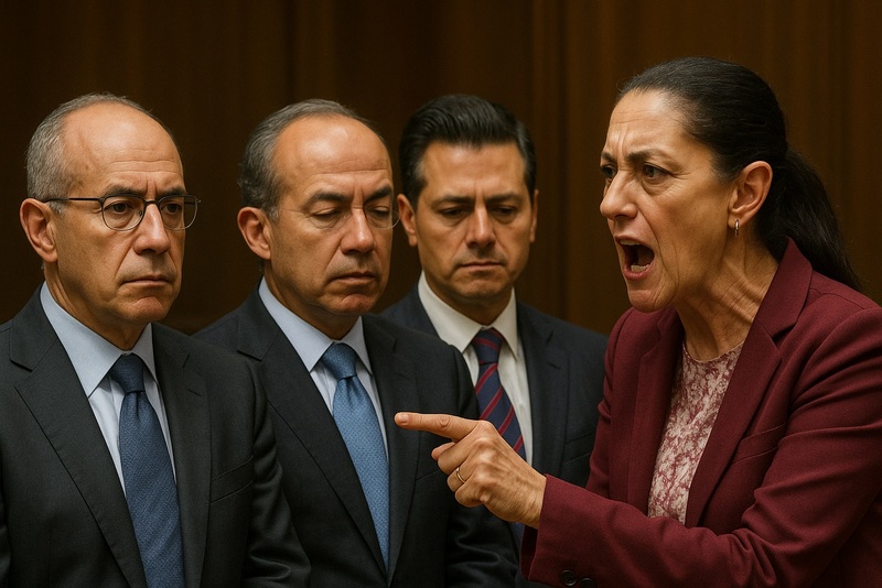 1-Cantaleta contra Zedillo, Calderón o Peña, no explican fracaso y abuso de la 4T