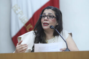 Georgina Estrada Aguirre, presidenta de la Asociación de Mujeres Aduaneras (AMA)