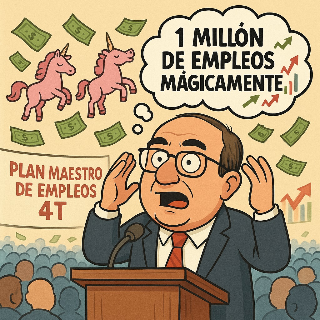 Secretario de Hacienda alucina con la creación de 700 mil empleos