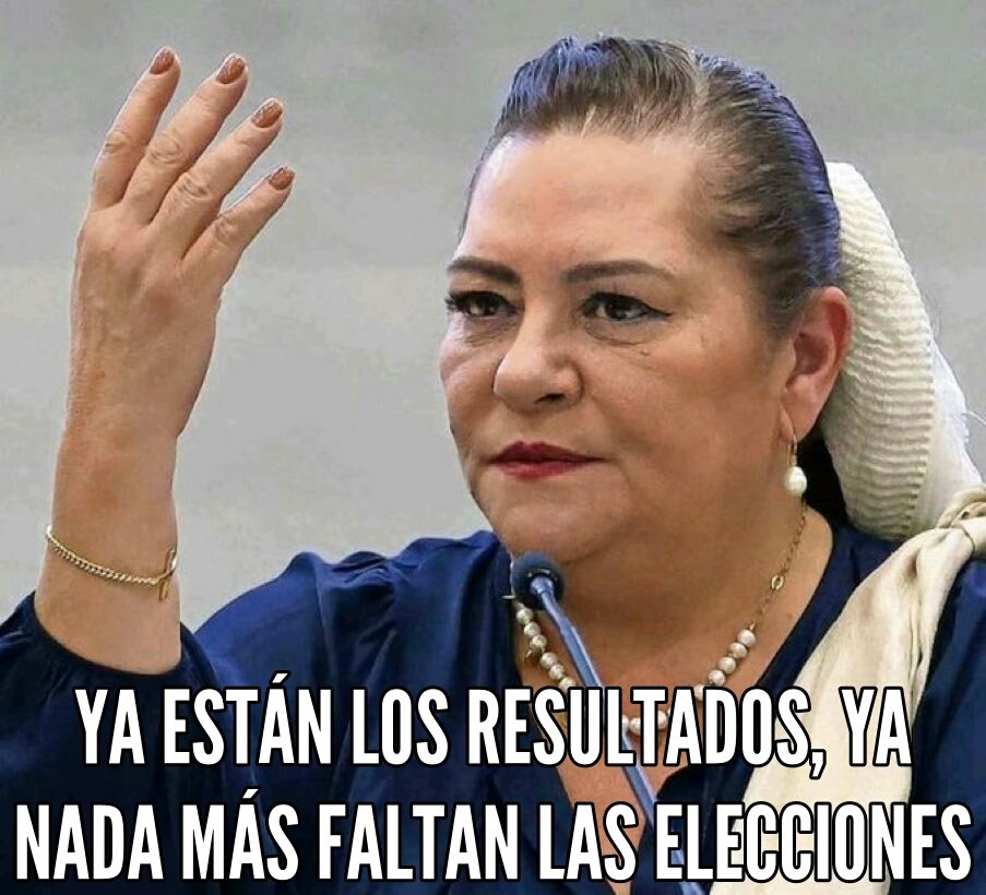 ya estan los resultados solo faltan las elecciones