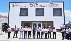 06-Esteban y Homero le cumplen a Villa León Guzmán ya tienen agua garantizada y mejores servicios