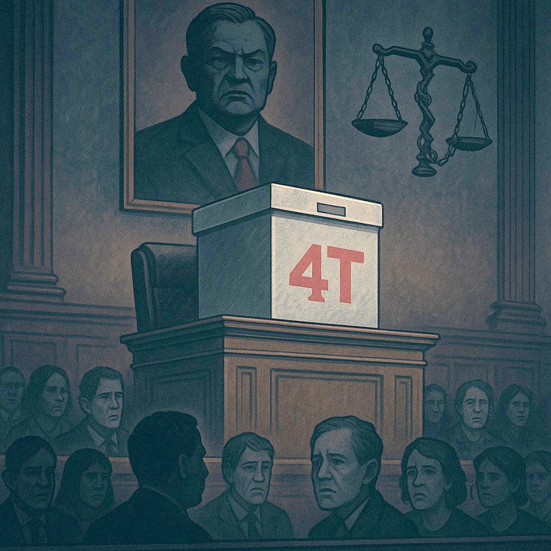 1-Sin sorpresas, 4T dio otro paso al autoritarismo con su bodrio de elección judicial