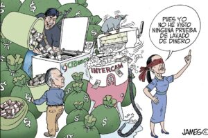Más calambres da el lavado de dinero