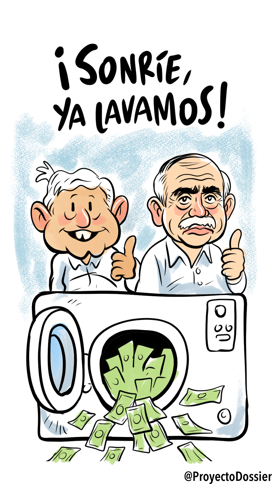 Sonrie ya lavamos