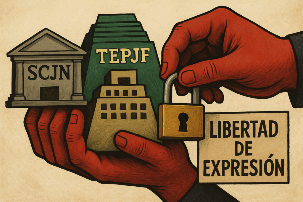 Tienen SCJN, autónomos, INE y TEPJF, van por fiscalías y libertad de expresión