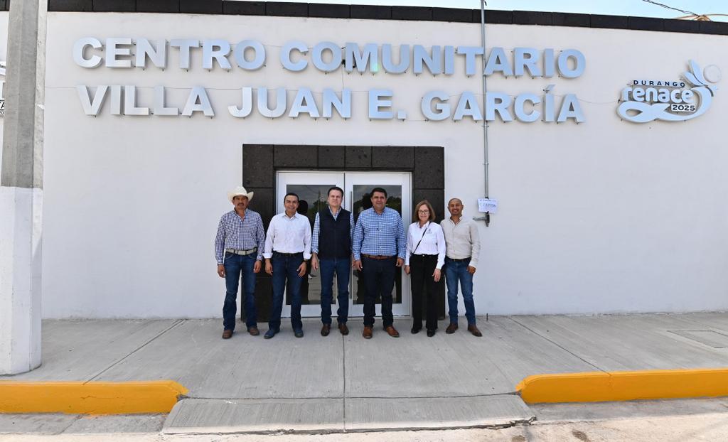 01-Esteban y Homero inauguran Centro Comunitario que fortalece el tejido social y abre más oportunidades para las familias de Lerdo (1)