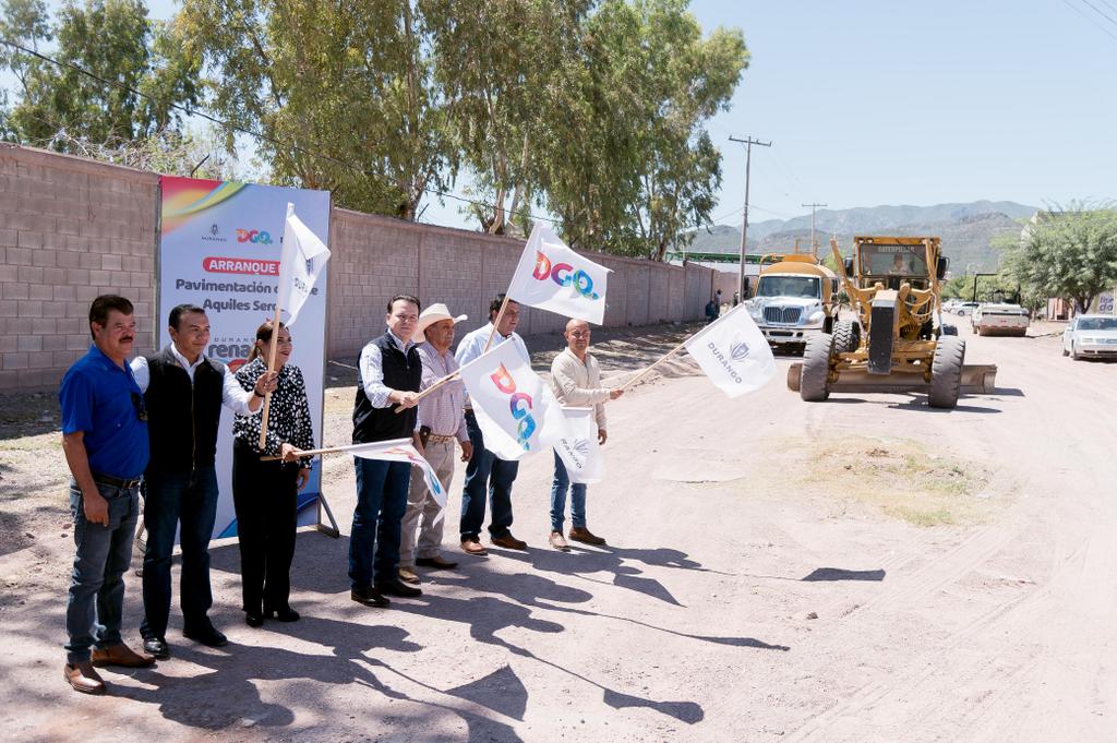 1-Arranca Esteban y Homero pavimentación en Villa Juárez para fortalecer infraestructura y servicios en Lerdo1