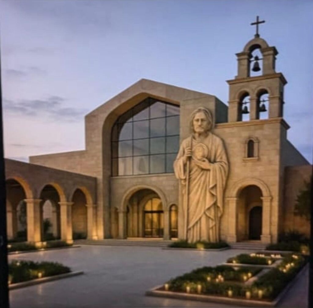 Iglesia Local dará inicio con la construcción del Santuario a San Judas Tadeo