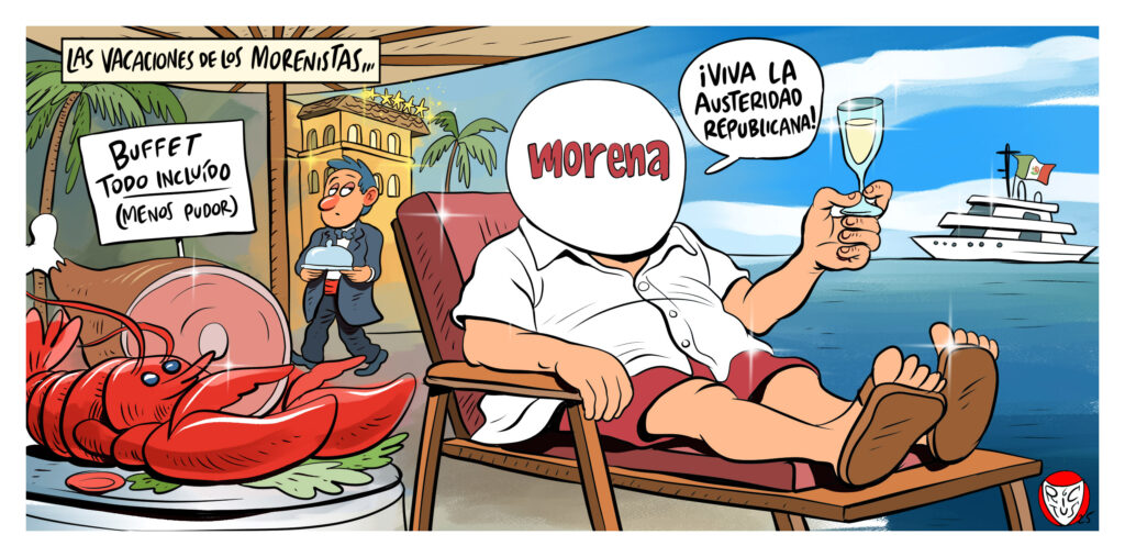 Las vacaciones de los morenistas