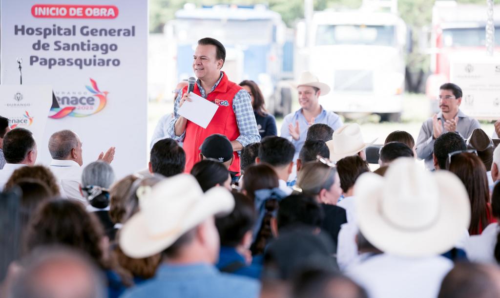 1-Con el nuevo Hospital de Santiago Papasquiaro, Gobierno del Estado dará salud de calidad y reducirá el gasto familiar en la región1