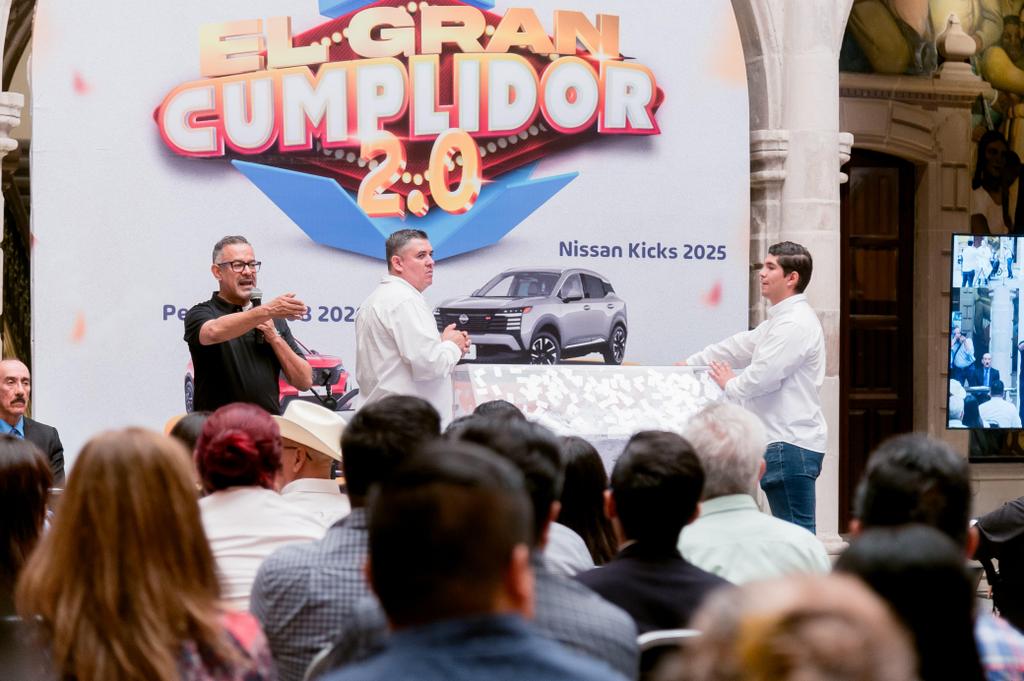 1-Gobierno del Estado reconoce a contribuyentes cumplidos con sorteo “El Gran Cumplidor 2.0”
