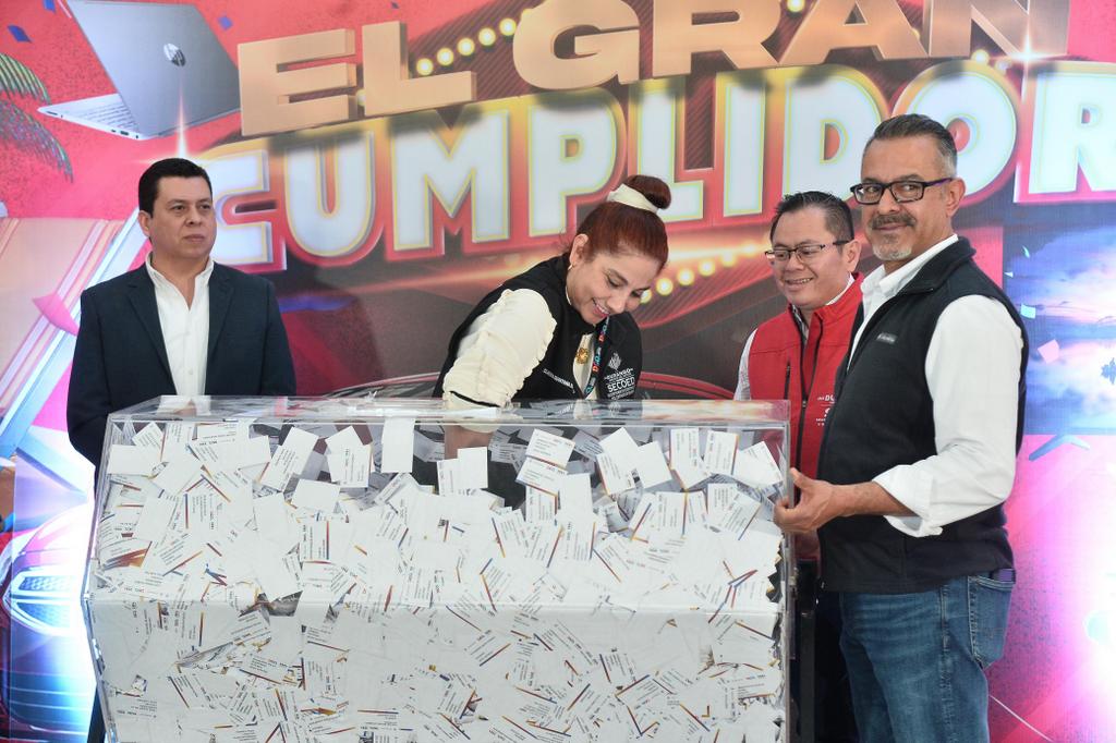 1-Todo listo para el sorteo “El Gran Cumplidor 2.0” que premiará a contribuyentes cumplidos en Durango1