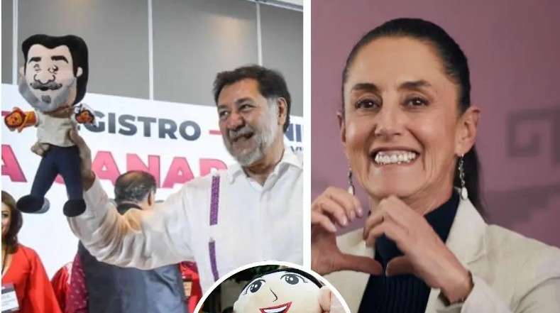 Tiene AMLO bien agarrada a Claudia (2)