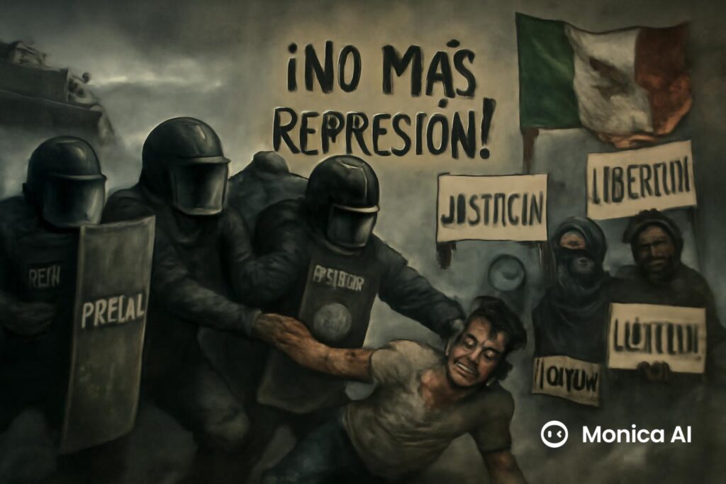 gobierno de Mexico ejerce Represión a opositores
