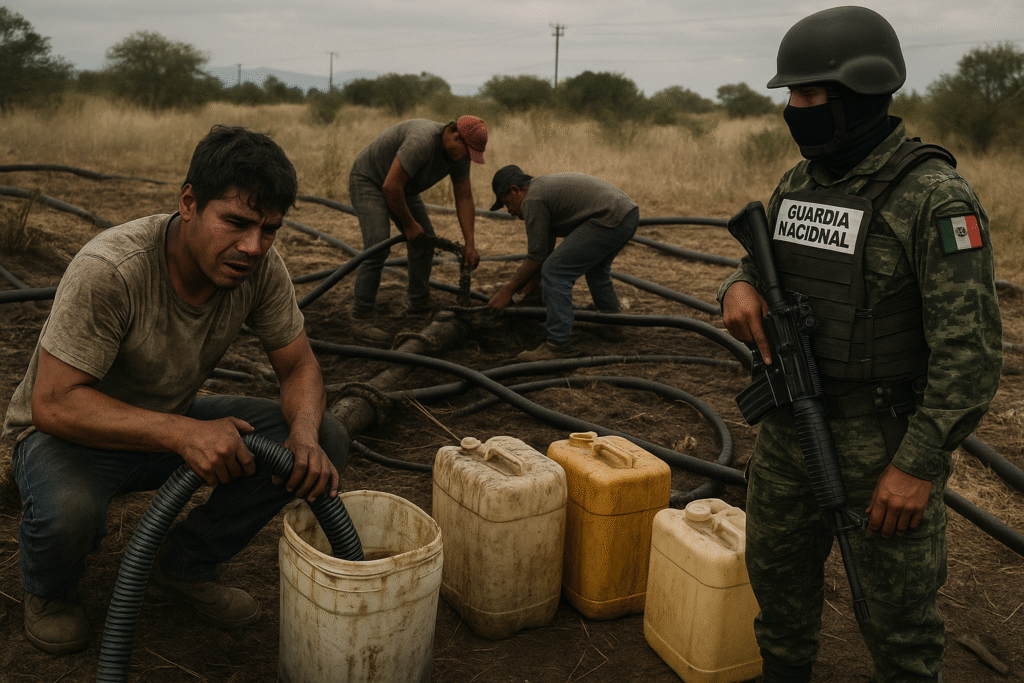 El complicado enjambre del huachicol