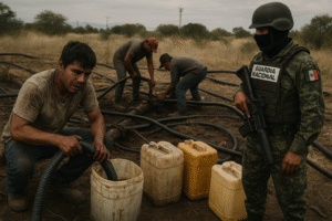 El complicado enjambre del huachicol