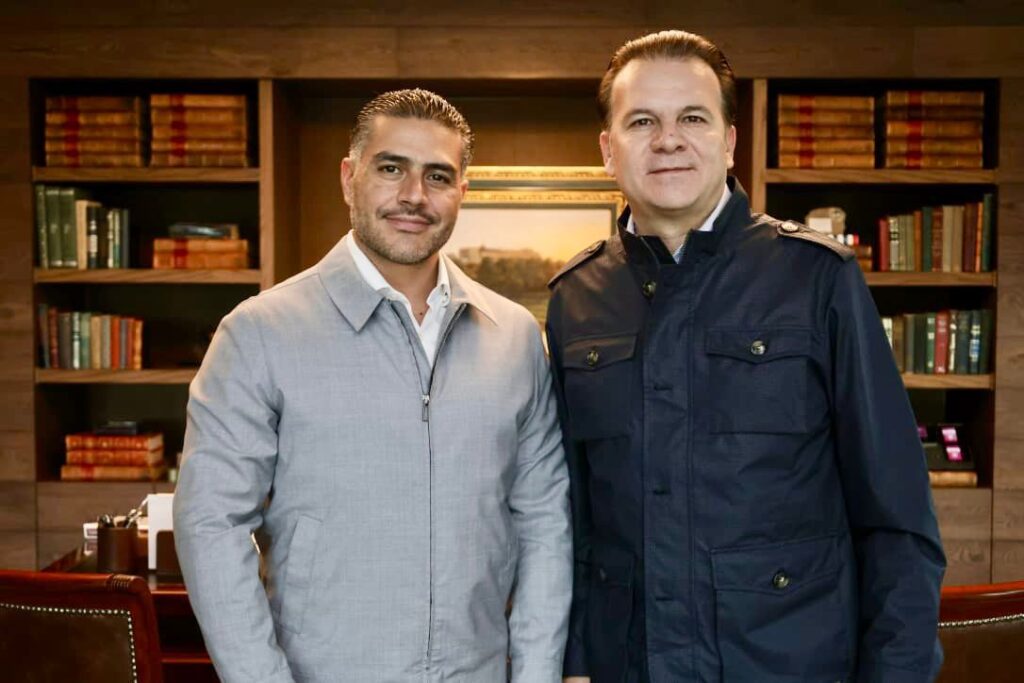 Esteban y Harfuch se reúnen