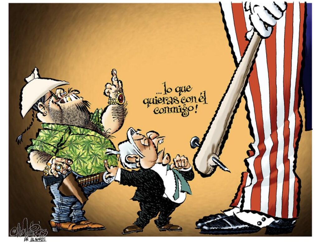 con nuestros criminales, nadie se mete