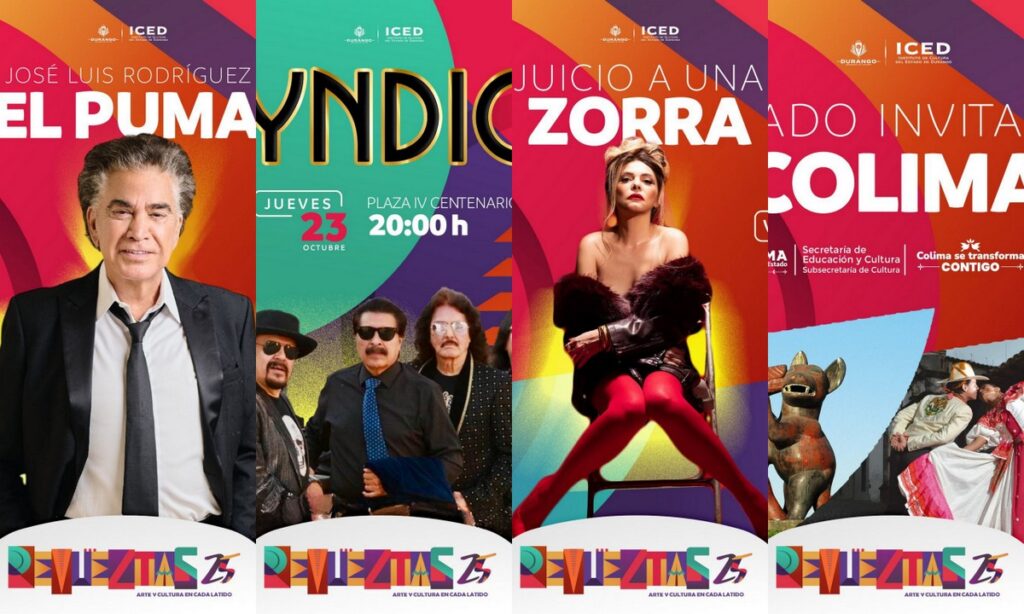 5-Gobierno del Estado invita a los duranguenses a disfrutar del Festival Revueltas del 18 al 26 de octubre