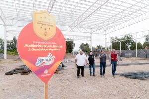 En su 100 aniversario, la Normal Rural J. Guadalupe Aguilera contará con un nuevo gimnasio-auditorio Esteban Villegas (4)