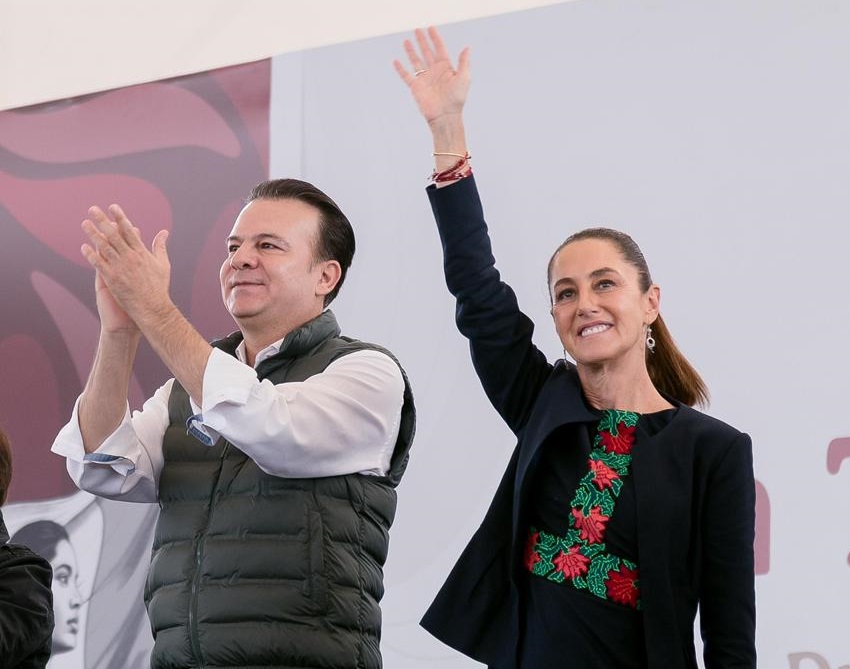 Esteban Villegas destaca liderazgo de Claudia Sheinbaum (1)