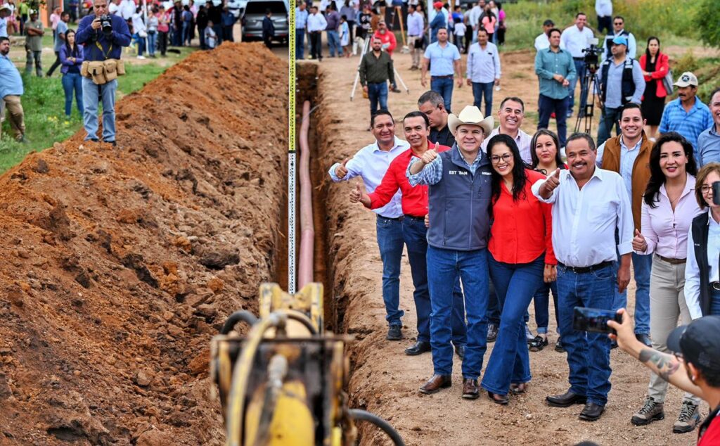 Esteban Villegas supervisó obras de drenaje que mejorarán la salud y calidad de vida en Guadalupe Victoria (5)