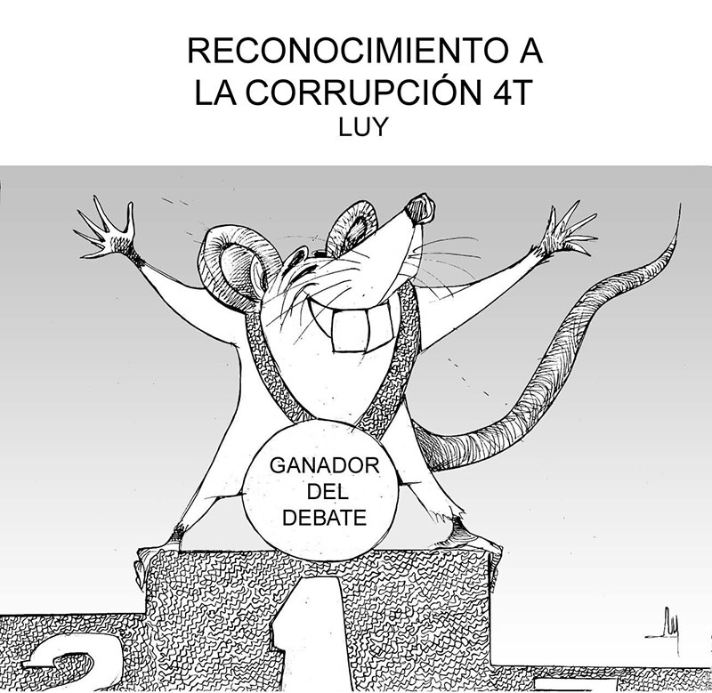 reconocimiento a la corrupcion de la 4t