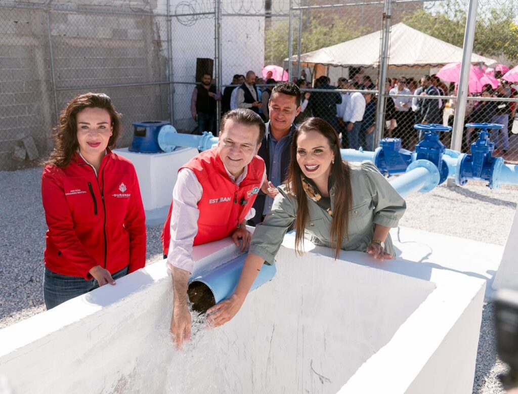 Esteban y Susy mejoran el abasto de agua para 4,500 habitantes con la rehabilitación del pozo Villa Jardín II en Lerdo 1