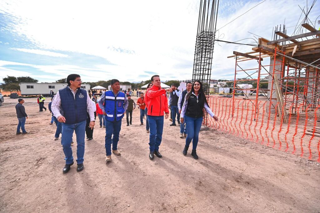 Avanza en tiempo y forma la construcción del Hospital General de Santiago Papasquiaro1