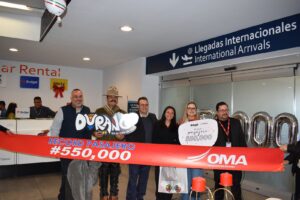 Durango alcanza cifra histórica de 550 mil pasajeros en su Aeropuerto Internacional (1)