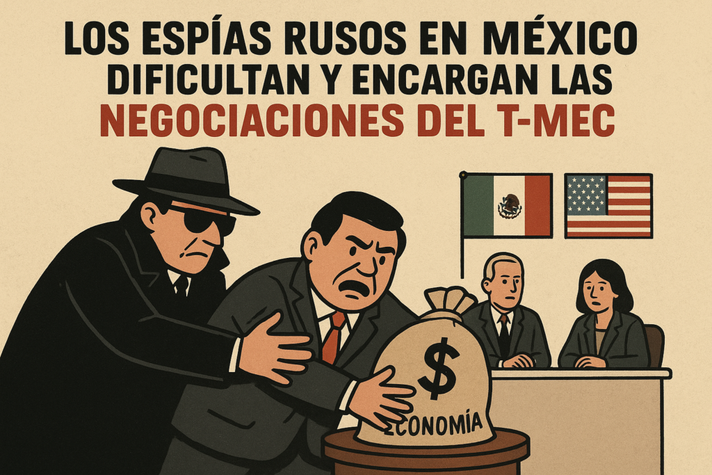 espias rusos en mexico