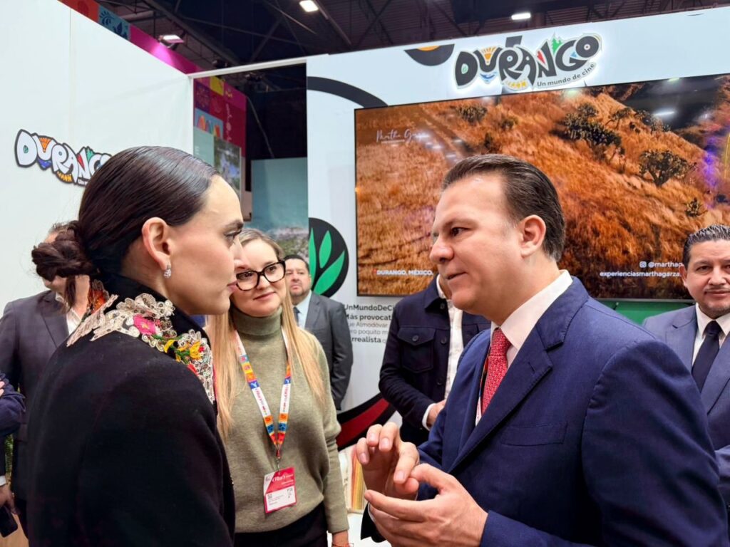 Durante la Feria Internacional de Turismo, Durango impulsa proyectos de desarrollo económico, turismo y cine 1