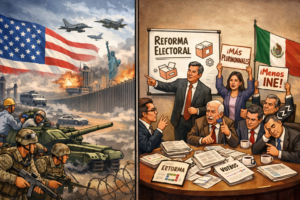 En vez de poner toda la energía del país en ser más fuerte ante un panorama adverso con EUA, estamos discutiendo una Reforma Electoral que no es la necesaria