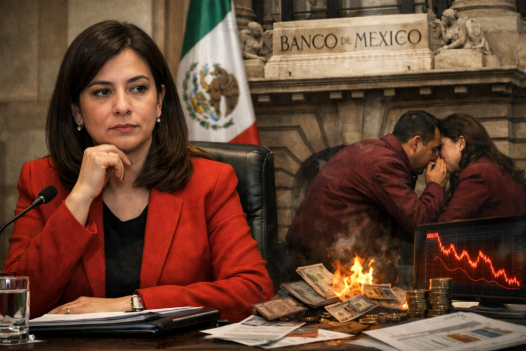 Victoria Rodríguez Ceja, gobernadora de Banxico empieza a mostrar el cobre morenista poniendo en riesgo la independencia y confiabilidad del Banco central