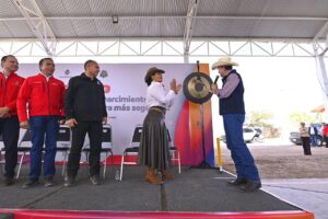 Esteban Villegas y Nancy Vázquez entregan domo, patrulla y equipamiento para fortalecer seguridad y espacios comunitarios en Nombre de Dios 3