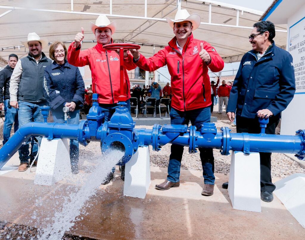 Esteban pone en marcha nuevo pozo que garantizará agua diaria en Vicente Guerrero (1)