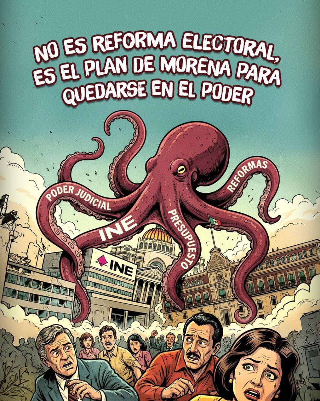 Plan de MORENA para perpetuarse en el poder