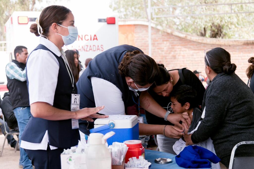Vacunarse es la mejor protección Gobierno del Estado invita a prevenir el sarampión en Durango (3)