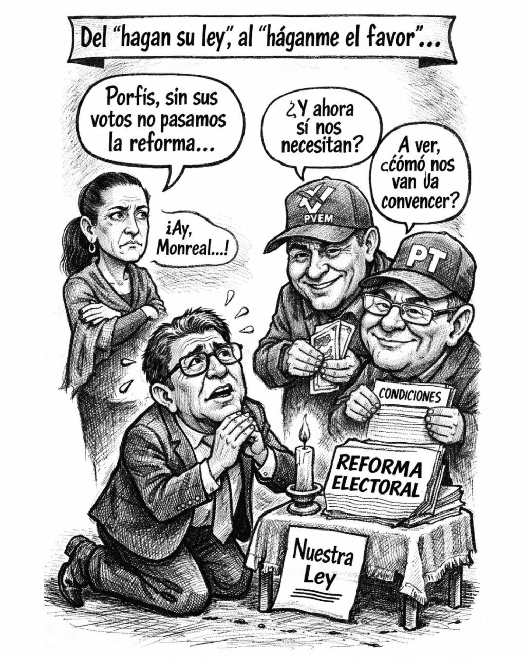 pt y morena chocan x reforma electoral 2