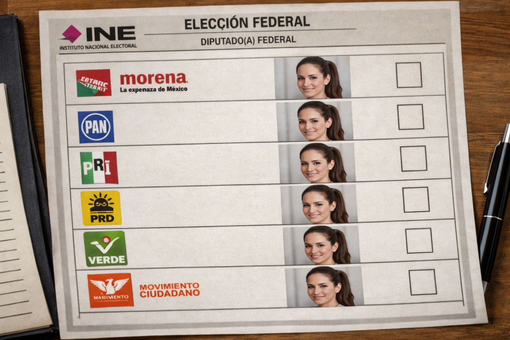 Claudia en la boleta 2