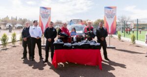 Gobierno del Estado entrega patrulla y equipamiento para reforzar la seguridad en Ocampo