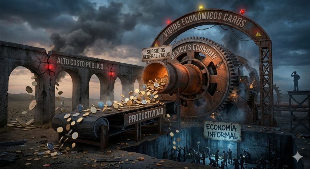 Informalidad y subsidios generalizados, “vicios económicos” caros
