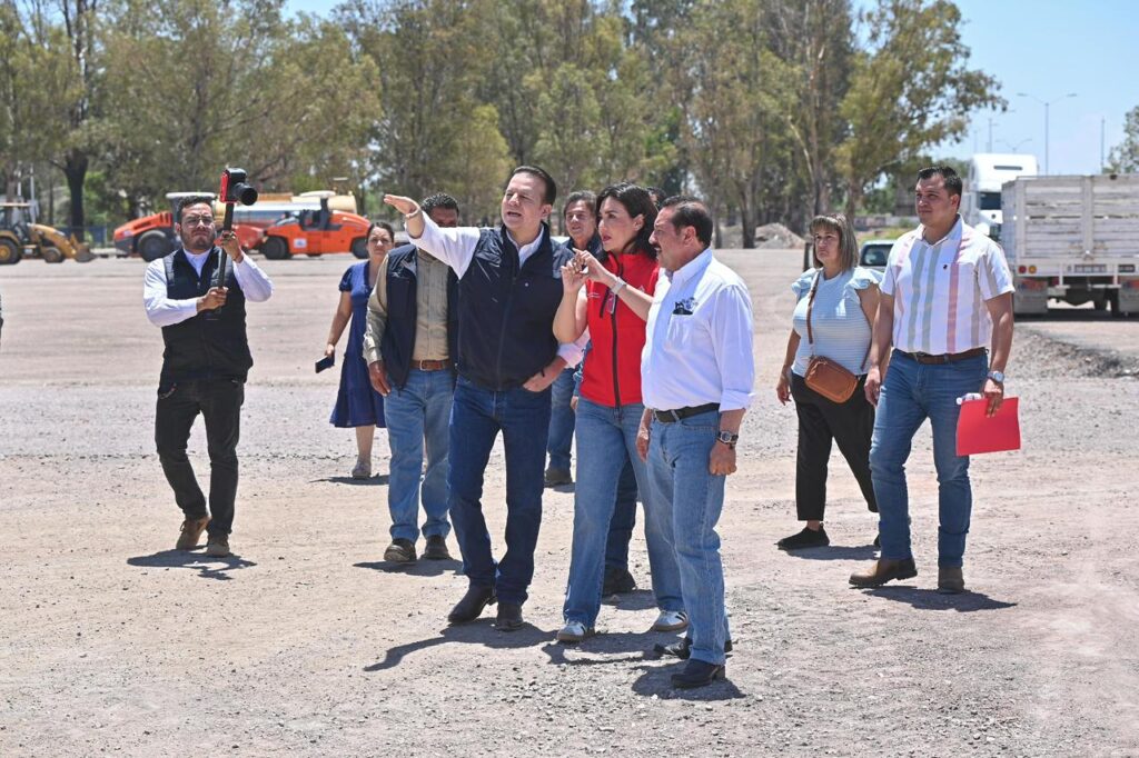 Con 75% de avance, el Gobierno del Estado continúa con la construcción de la Unidad Deportiva Estación Central; estará lista en los próximos meses (3)