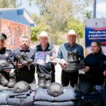 Con más seguridad para las familias, Esteban entrega patrulla y equipamiento policial en Tamazula